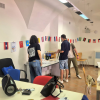 Spazio interno dedicato all’associazione Erasmus Student Network Perugia.