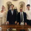 Rappresentanti di ADISU Umbria e dell’Università degli Studi di Perugia riuniti dopo la firma della convenzione dedicata alla comunità studentesca in mobilità.