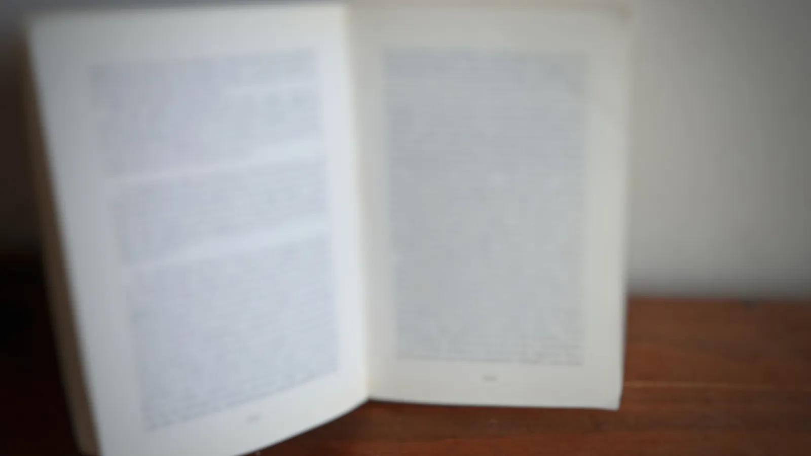 Libro sfocato 
