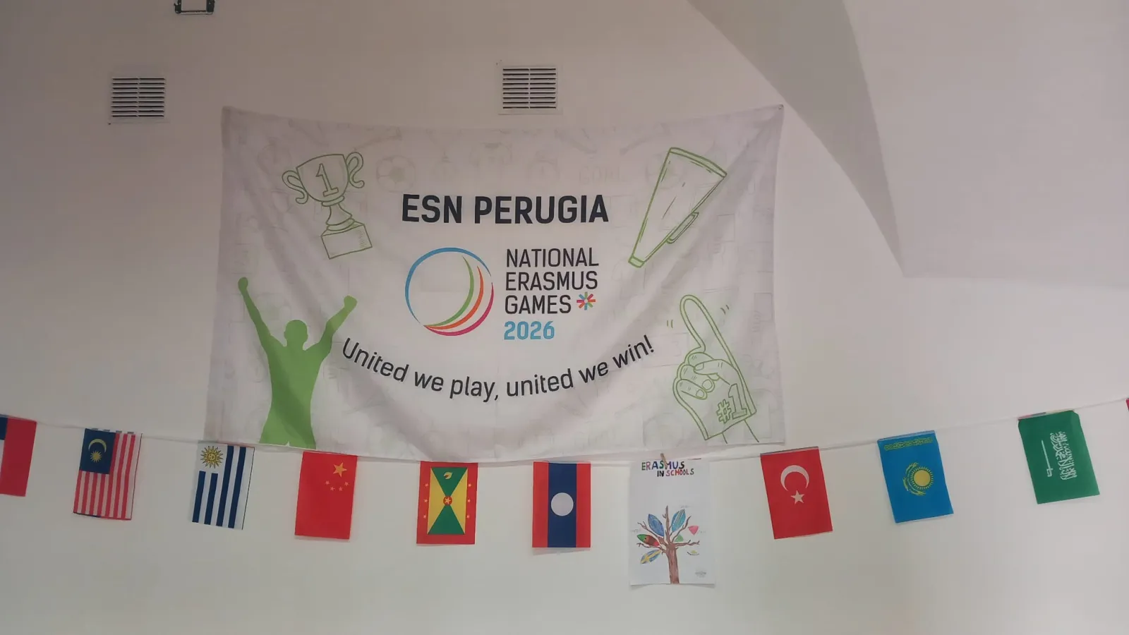 Sede di ESN Perugia presso l'Adisu