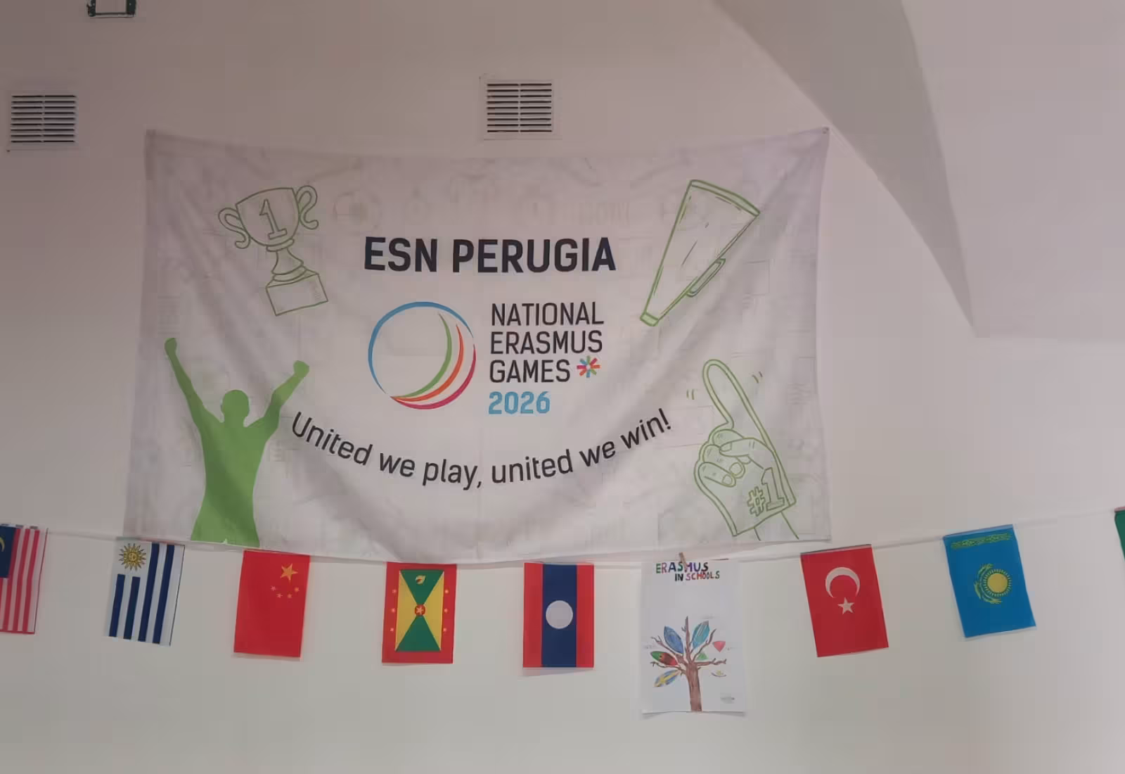 Sede di ESN Perugia presso l'Adisu
